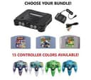 REFURBISHED N64 Nintendo 64 Console - CHOOSE BUNDLE! Mario, Mario Kart, or Smash