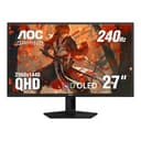 AOC Q27G41ZDF 27'' QD-OLED QHD 240hz G-Sync Compatible Gaming Monitor Black