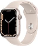 Apple Geek Squad Certified Refurbished Watch Series 7 (GPS) 45mm Starlight Al...