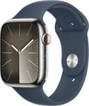 Apple Watch Series 9 - GPS + Cellular - 41mm - Aluminum Silver - Very Good