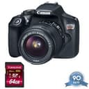 Canon EOS Rebel T6 DSLR Camera with 18-55mm Lens with Memory Card -
