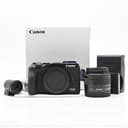 Canon EOS M6 Mark II Mirrorless 32.5MP Camera Kit w/ 15-45mm Lens & EVF #848