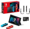 Nintendo Switch Neon JoyCons Gaming Console + 1-Yr Warranty + 16GB MicroSD Card