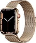 Apple Watch Series 7 (GPS + LTE) - 41MM Gold Stainless Steel Case Milanese Loop