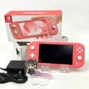 Refurbished Nintendo Switch Lite Coral Pink Console & Charger with BOX 1 DayShip