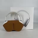 AirPods Max Lightning Silver w/ Smart Case - Very Good Condition