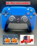 Custom Design Soft Touch BLUE PS5 DualSense Wireless Controller + HALL-EFFECT