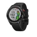 Garmin Approach S62 Black Bezel with Black Silicone Band 010-02200-00
