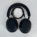 Sony WH-1000XM5 Headphones Black w/ Audio Cable - Very Good