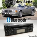 Mercedes R129 Radio Audio 10 CD MF2910 MP3 Bluetooth SL-Class 129 Car Stereo