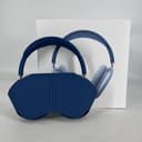 AirPods Max Lightning Blue w/ Smart Case + Box - Good w/ Engraved