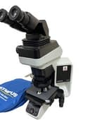 Refurbished Olympus Microscope BX46 LED w/Tilting Lift Ergo Head & 2x for Mohs