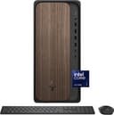 HP - OmniDesk Desktop - Intel Core Ultra 7 265F 2025 - 32GB Memory - NVIDIA GeForce RTX 5060 - 1TB SSD - Dark Wood