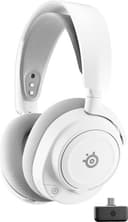 SteelSeries - Arctis Nova 7 Gen 2 Wireless Over-The-Ear Multi Gaming Headset for PC, PS5, Switch, Handheld - White