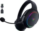 Razer - Barracuda X Chroma Bluetooth Wireless Over-the-Ear Gaming Headset for PC, Mac, Playstation, Switch, Steam Deck, Mobile - Black