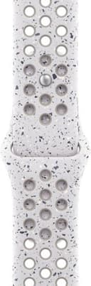 Apple - 42mm Nike Sport Band - S/M - Veiled Grey