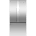 Fisher & Paykel - 32 in. Wide ActiveSmart 16.9 Cu. Ft. French Door Counter-Depth Refrigerator - Stainless Steel