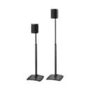 Sanus - Adjustable Height Speaker Stands for Sonos One, PLAY:1 and PLAY:3 Speakers (Pair) - Black