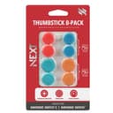 NEXT - Precision Thumbstick 8-Pack for Nintendo Switch & Nintendo Switch 2 Joy-Cons - Multi Color
