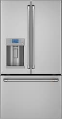 Café - 36 in. Wide 27.8 Cu. Ft. French Door Smart Refrigerator with Hot Water Dispenser - Stainless Steel