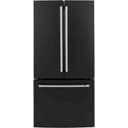 Café - 33 in. Wide 18.6 Cu. Ft. French Door Counter-Depth Smart Refrigerator, Customizable - Matte Black