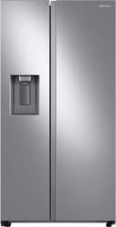 Samsung - 36 in. Wide 22 cu. ft. Side-by-Side Counter Depth Smart Refrigerator with All-Around Cooling - Stainless Steel
