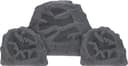 Sonance - MAGROCKS2.1 - Mag Series 2.1-Ch. Outdoor Speaker System (Each) - Charcoal Gray Granite