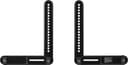 Best Buy essentials™ - Rear Soundbar Wall Mount for Most 15 lb. Soundbars - Black