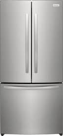 Frigidaire - 17.6 Cu. Ft. Counter-Depth French Door Refrigerator - Fingerprint-Resistant Stainless Steel Look