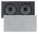Sonance - VP66 LCR SINGLE SPEAKER - Visual Performance 6-1/2" 2-Way In-Wall Rectangle LCR Speaker (Each) - Paintable White