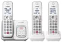Panasonic - KX-TGD833W DECT 6.0 Expandable Cordless Phone System with Digital Answering System - White