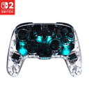 Turtle Beach - Afterglow Wireless RGB Gaming Controller for Nintendo Switch 2, Nintendo Switch, Switch Lite, & OLED Model - Clear