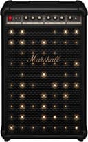 Marshall - Bromley 750 Portable Wireless Party Speaker with Bluetooth / 3.5 mm Auxiliary / RCA / Microphone Inputs and LED Lights - Black/Brass