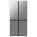 Samsung - Bespoke 23 cu. ft. Counter Depth 4-Door French Door Refrigerator with AI Hybrid Cooling - Stainless Steel