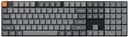 Keychron - K5 Max 100% Custom Wireless RGB Mechanical Keyboard with Programmable QMK/VIA Hot-Swappable Red Switch - Black