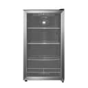 Insignia™ - 115-Can Beverage Cooler - Stainless Steel