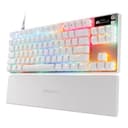 SteelSeries - Apex Pro TKL Gen 3 Wired Mechanical OmniPoint Adjustable HyperMagnetic Gaming Keyboard with Rapid Tap - White
