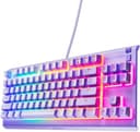 SteelSeries - Apex 3 TKL Wired Membrane Whisper Quiet Switch Gaming Keyboard 8 zone RGB Backlighting - Lavender