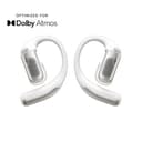 Shokz - OpenFit Pro Open-Ear True Wireless Bluetooth Active Noise Reduction Earbuds - White