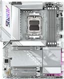 GIGABYTE - X870E AORUS ELITE WIFI7 ICE (Socket AM5) AMD X870E ATX DDR5 Wi-Fi 7 Motherboard - White